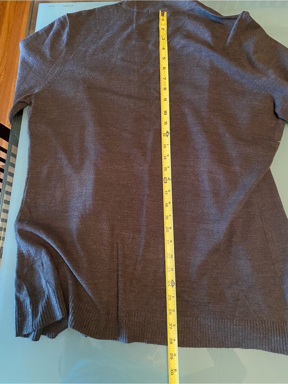 JM Collection Black Ribbed Knit Top - Picture 6 of 6